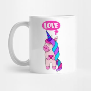 Love unicorn Mug